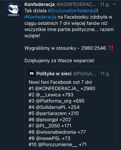 dw5002 - Kolejny wielki sukces jedynej merytorycznej opozycji
#konfederacja #bekazpra...