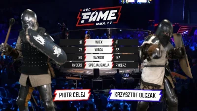 C.....E - Dzwonił Wojtek Golas. 
Nowy main event na fame mma 9 już ustalony. 
#fame...