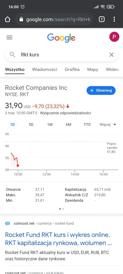 OCIEBATON - XDDD złapani na RKT jak tam zmalau urus?

#gme #rkt #gielda