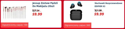 polu7 - O godzinie 21:00:00 na Aliexpress startują następujące promocje:
- Zestaw pę...