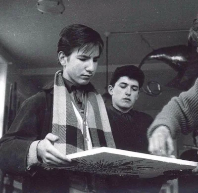 Borealny - Alan Rickman za czasów liceum. Londyn 1964.
#film #starezdjecia
