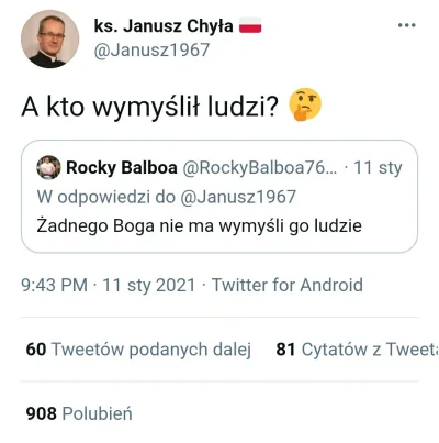 PreczzGlowna - Czy tylko ja czuję zażenowanie patrząc na tę argumentację doktora teol...