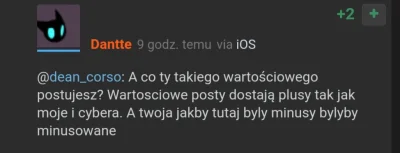 K....._ - @Dantte patrz ile plusów, chyba wartościowy post. Co sądzisz?