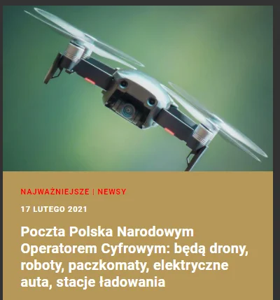 boctok - Dostac awizo prosto z drona.

Future is now old man.

#heheszki