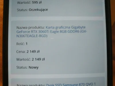 ADAIA - @xqwzyts: Zamówiłam 12 grudnia na morele całego kompa + monitor. W zamówieniu...