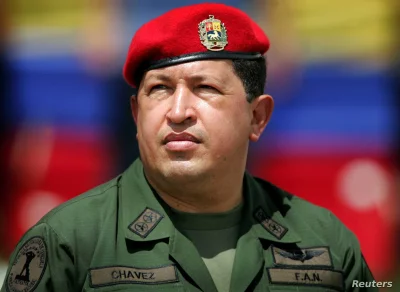 m.....s - Dzisiaj 8 rocznica śmierci Hugo Chaveza. Prezydenta Wenezueli, socjalistę.
...