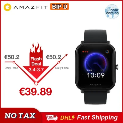 duxrm - Wysyłka z magazynu: PL
Amazfit Bip U Smart Watch
Cena: 47,99 $
Link ---> N...