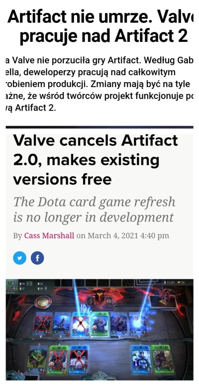 trejn - Nawet valve anulowało naprawianie gry i to ONLINE, wiedząc że czas i wysiłek ...