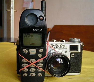 Prostozchin - Nie ma to jak stara Nokia z aparatem aparatem :)

#heheszki #humorobr...