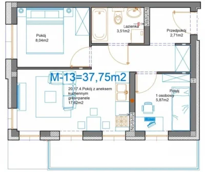 becvvv - Fajna #patodeweloperka w #poznan. 3 pokoje na 37m2 xD
https://www.otodom.pl...