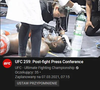 Seee - Ustawcie przypomnienie byście nie przegapili ( ͡° ͜ʖ ͡°)
#ufc