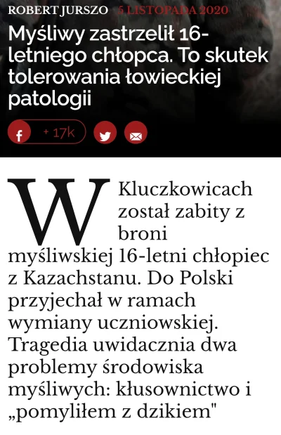 robert5502 - Ponieważ istnieją udokumentowane przypadki postrzelenia - czy nawet zast...