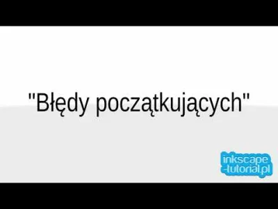 WD40 - Częste błędy początkujących z #inkscape