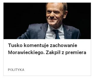 mrbarry - Niestety, ale Gazeta.pl leci na czarną listę

Droga Agoro, nie Tusko, a
...