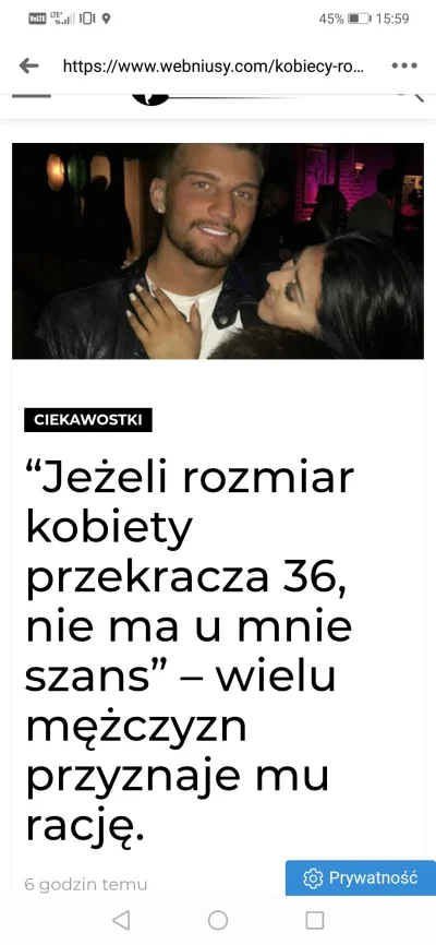 MikiGRU - > facet zaczyna się od 180cm

Ale jak mowa o wadze na którą każdy ma wpływ ...