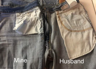 jmuhha - porównanie statystycznej kieszeni spodni u kobiety i mężczyzny

Może mi kt...
