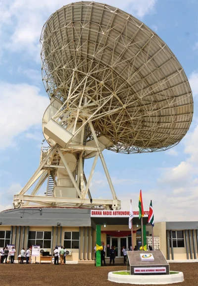 Soso- - Radioteleskop z Ghany #codziennyradioteleskop