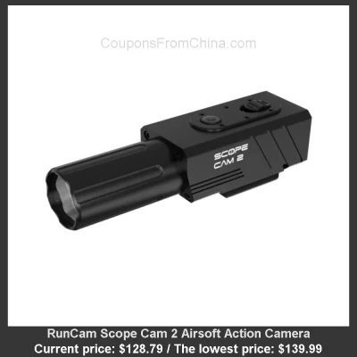 n_____S - RunCam Scope Cam 2 Airsoft Action Camera dostępny jest za $128.79 (najniższ...