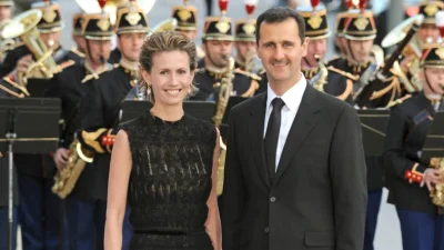 k.....x - U Baszara al-Asada i jego małżonki Asmy zdiagnozowano infekcję koronawiruse...