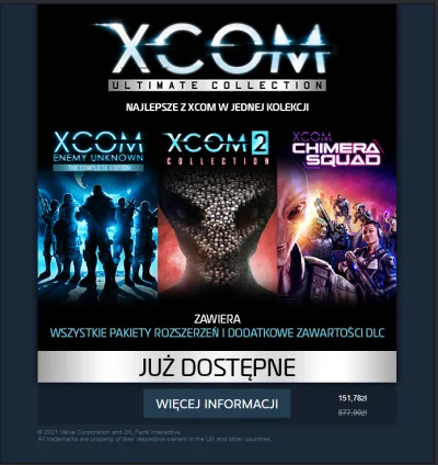 Jailer - Fajna promka na wszystkie gry i dodatki XCOM na Steamie. Łudzę się, że chcą ...