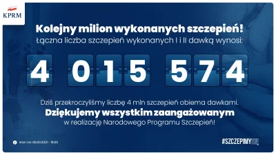 N.....s - Kiedy zacznie się ta depopulacja? Bo jak na razie 4 miliony dawek i nic nie...