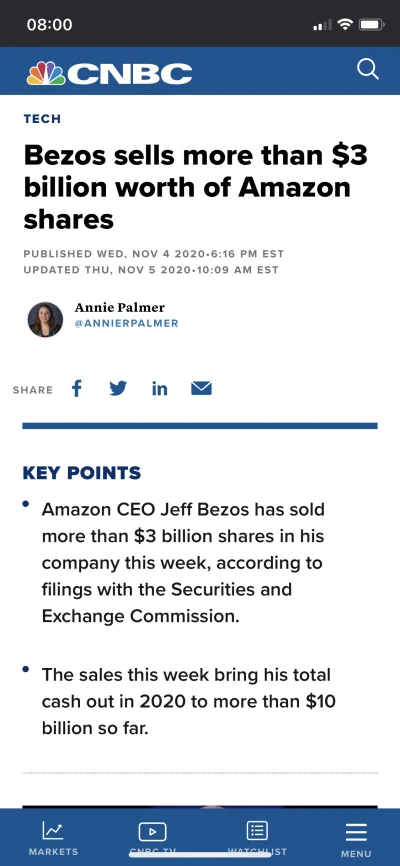 turbopisior - Pamiętajcie, Jeff Bezos zarabia tylko 80k USD rocznie, a jego majątek j...