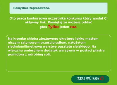 Luck_89 - Oświadczam że zagłosowałem na kanapkę z pasztetem i biorę udział w losowani...