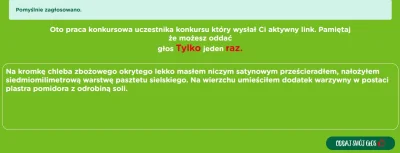 ubog - @obama22: Oświadczam że zagłosowałem na kanapkę z pasztetem i biorę udział w l...