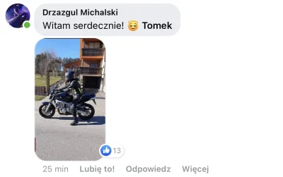 d1ck - Kolega walczy o rękawice motocyklowe w konkursie na FB. Jakbyście nie mieli ni...