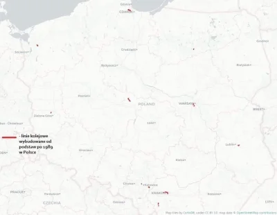 buntpl - Linie kolejowe wybudowane w Polsce po 1989r. 

#mapporn #mapy #mapa #kolej...