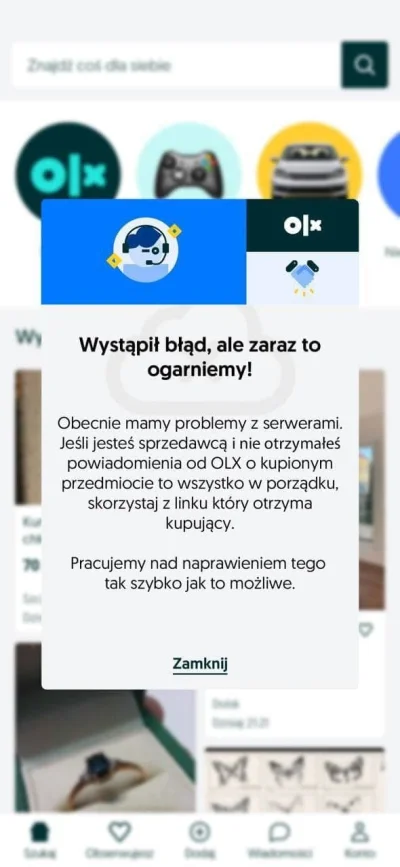 koziol89 - Śmieszni ci oszuści na olx. Jak powiedziałem że nie dostałem powiadomienia...