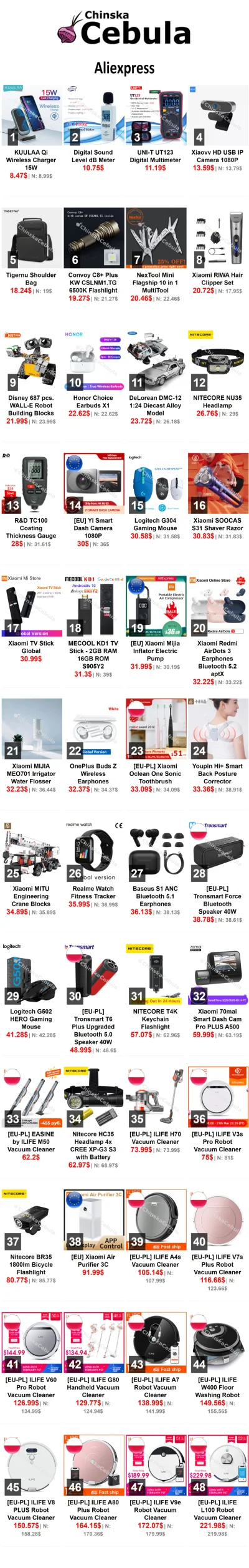 polu7 - Witam, dzisiejsze promocje z #aliexpress

Linki do promocji na moim telegra...