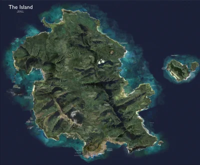 jackieboy - Mapa wyspy z serialu Lost (źródło: joemonster.org)
#lostciekawostki 
#l...