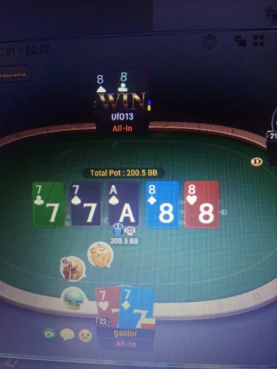 gasiorrr - raz na milion :D
#poker