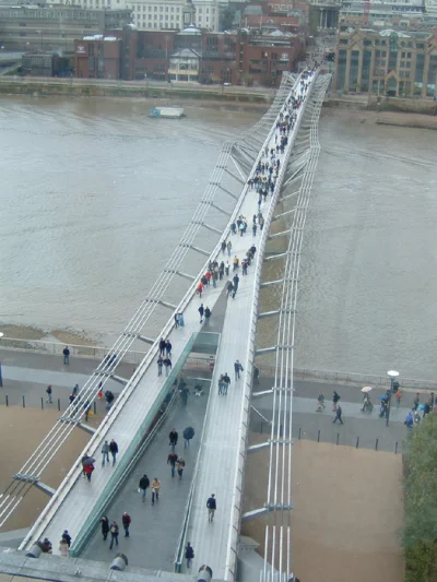 MarkUK - Most dla pieszych w Londynie ...