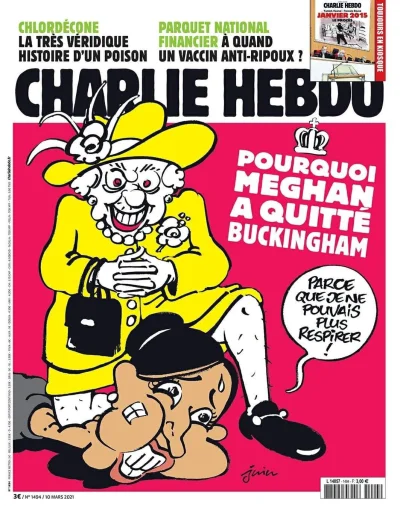 DoktorNauk - Charlie Hebdo: 
Dlaczego Meghan opuściła Buckingham?
"Ponieważ nie mog...