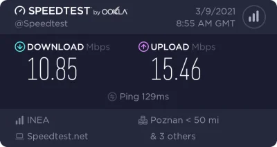 TheBloody - Porównanie światłowodu podłączonego przez wifi/kabel
#internet #komputer...