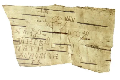 Sztuka_Wojenna - Rysunek wykonany 700 lat temu przez 7 letniego chłopca o imieniu Onf...