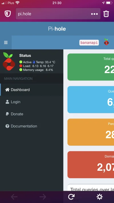 MondayPL - Czy load powyżej 6 oznacza że bananapi M1 jest już zbyt słaby na pidziurę?...