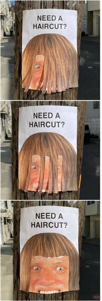 tentakijeden - #reklama #dziwnypanzestocku #fryzjer