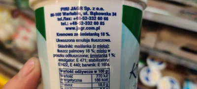 Jetto - Myśleliście, że śmietana 18% powstaje z mleka? Otóż nie o czym przekonałem si...