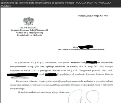 Hissis - Wszczęto śledztwo w sprawie, to nie jest żadne 'POTWIERDZENIE ZAJŚCIA'. Po c...