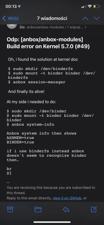 suqmadiq2ama - #raspberrypi #linux 

Obserwuje od zeszłego roku wątek o anbox (taki k...