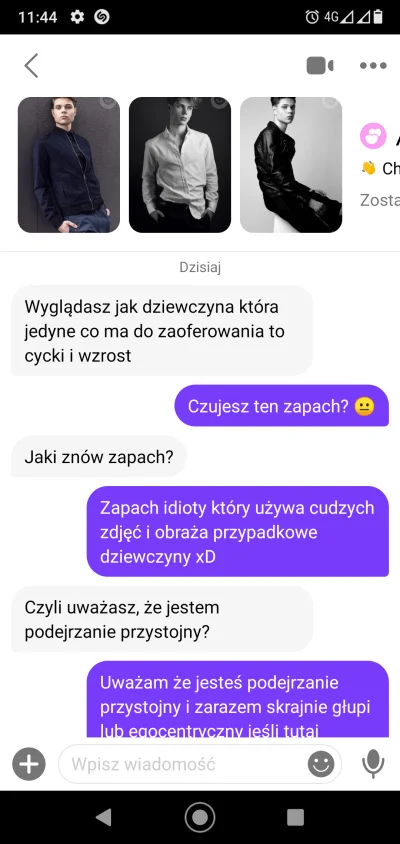 Agatk - #tinder #badoo #randki #klaudiusz

mam prawo wiedzieć, czy to ktoś z was so...