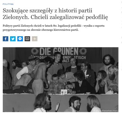 rzydomason69 - @ladolado: 

Szokujące szczegóły z historii partii Zielonych. Chciel...