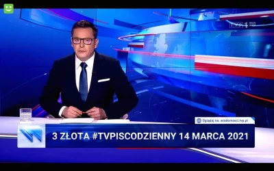 jaxonxst - Skrót propagandowych wiadomości TVPiS: 14 marca 2021 #tvpiscodzienny tag d...