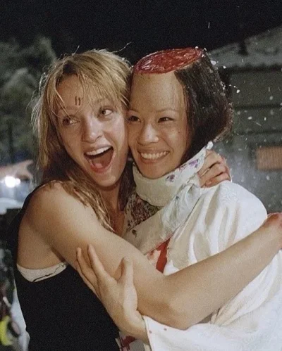 Borealny - Na planie Kill Billa - Uma Thurman i Lucy Liu.
#film #killbill #zdjecia #z...