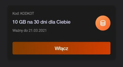 SpaVTiVi - Jest kod na 10 GB ( ͡º ͜ʖ͡º)

#orangeflex