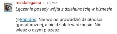 Haramb3 - Obajtek nie prowadził działalności, bo jako wójt przecież nie mógł. Jedynie...