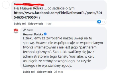 tomaszek1161 - Huawei potwierdza, że nie jest partnerem technologicznym youtubera. Pr...